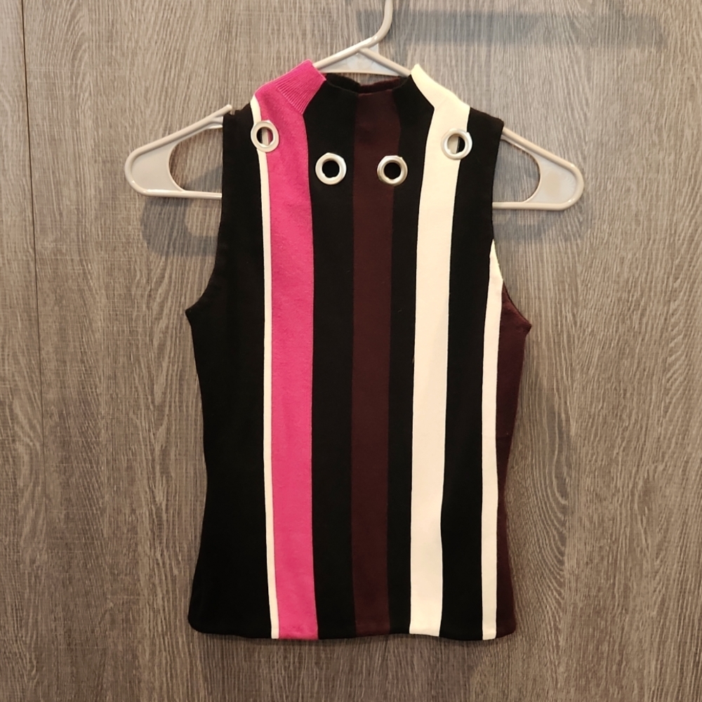 Bar III Sweater Sleeveless Top